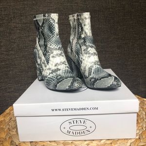 Steve Madden Miranda Natural Snake Boot